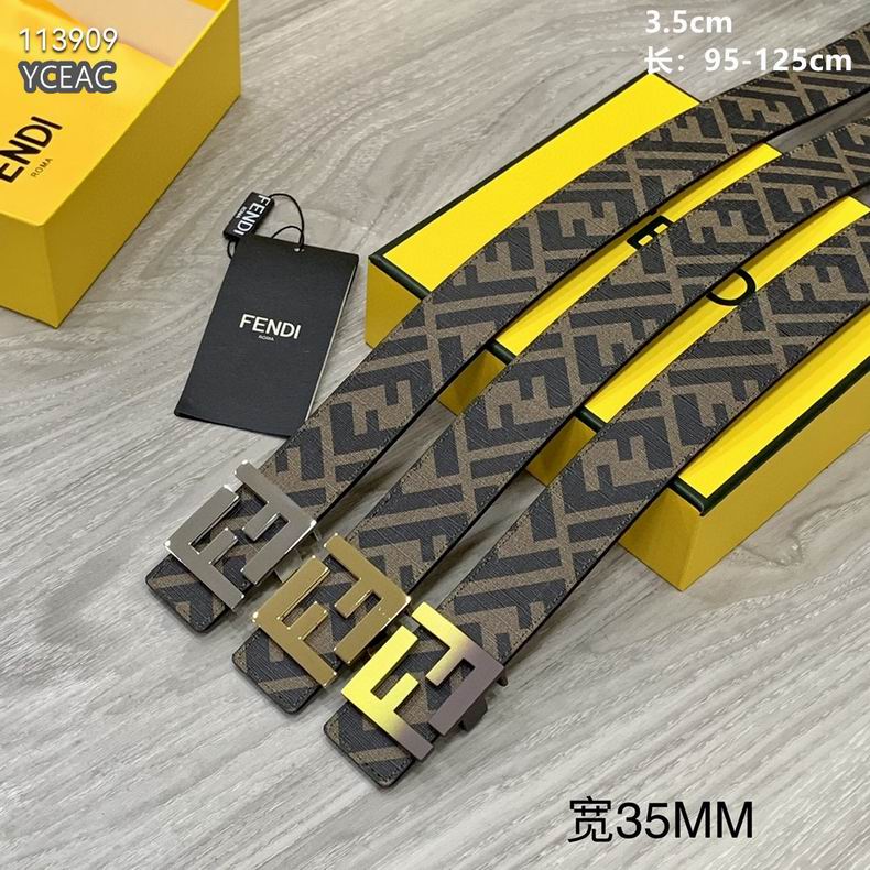Fendi Belt 35mmX95-125cm 8L20